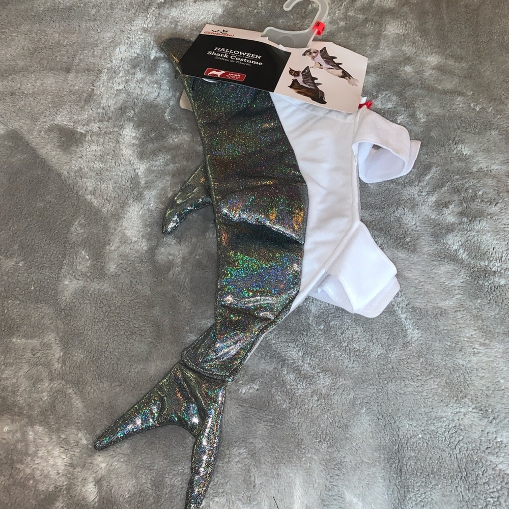 Size Small Pet Halloween Costume Great White Shark Dog Cat Celebrate New